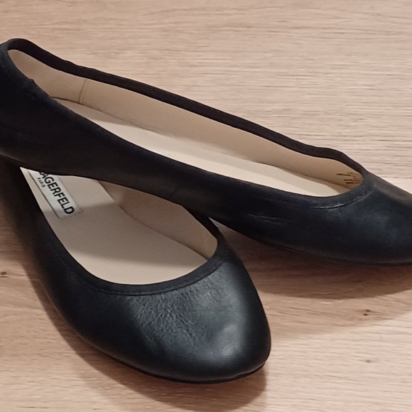 Like NEW 8M leather shoe Karl Lagerfeld Paris - Picture 1 of 6